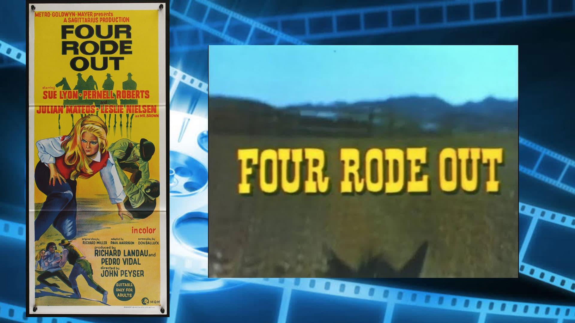 Four Rode Out backdrop