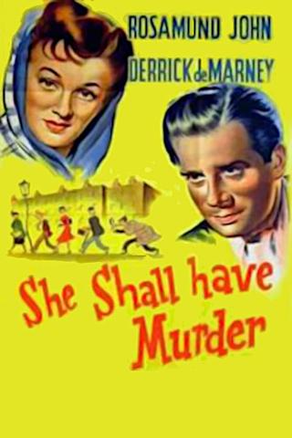 She Shall Have Murder poster