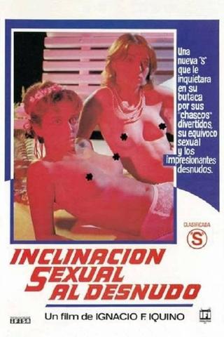 Inclinación sexual al desnudo poster