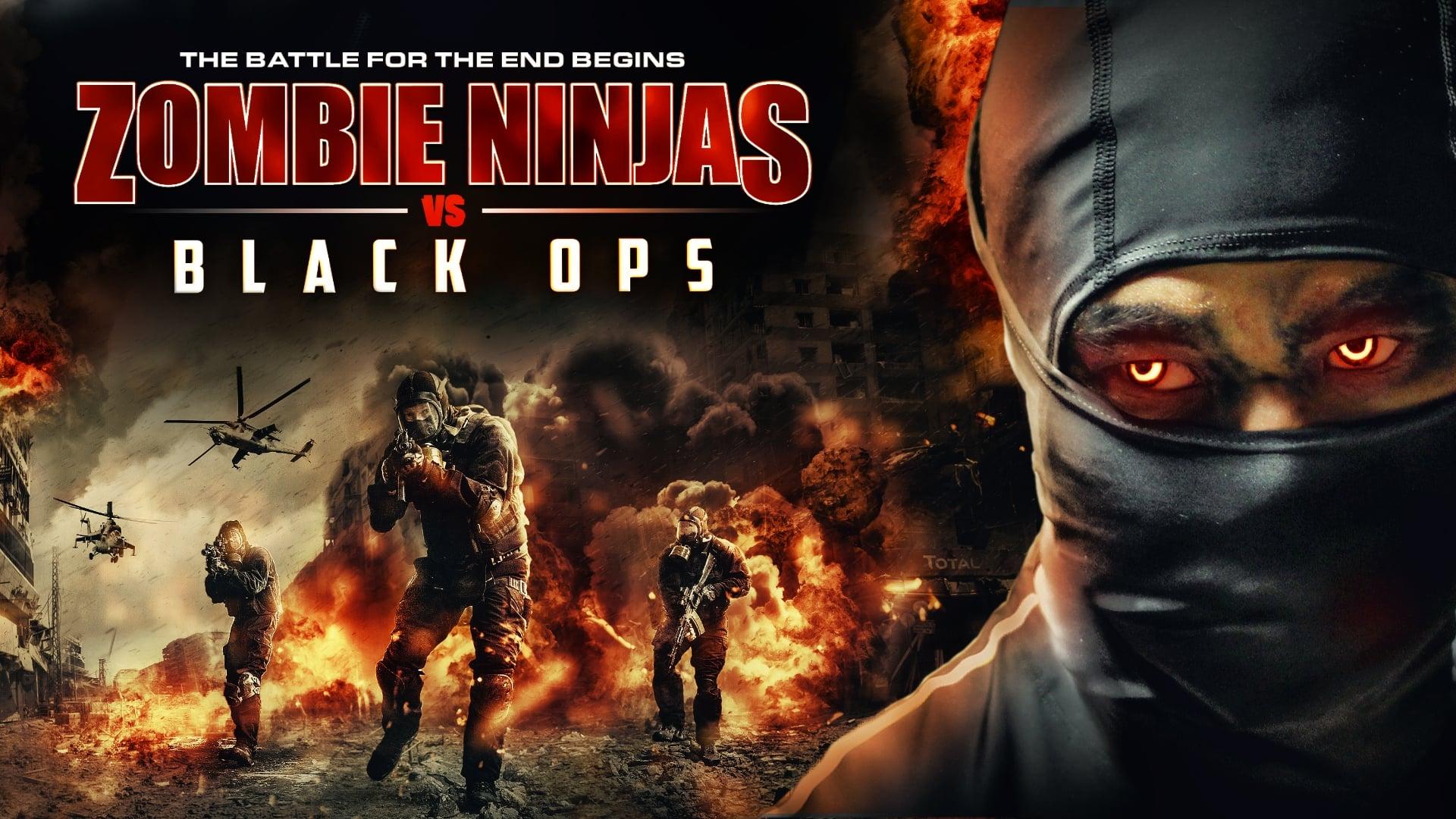 Zombie Ninjas vs Black Ops backdrop