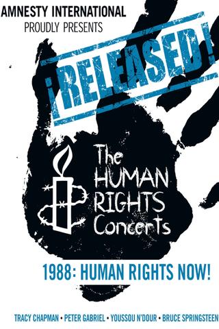 Human Rights Now 25th Anniversary poster