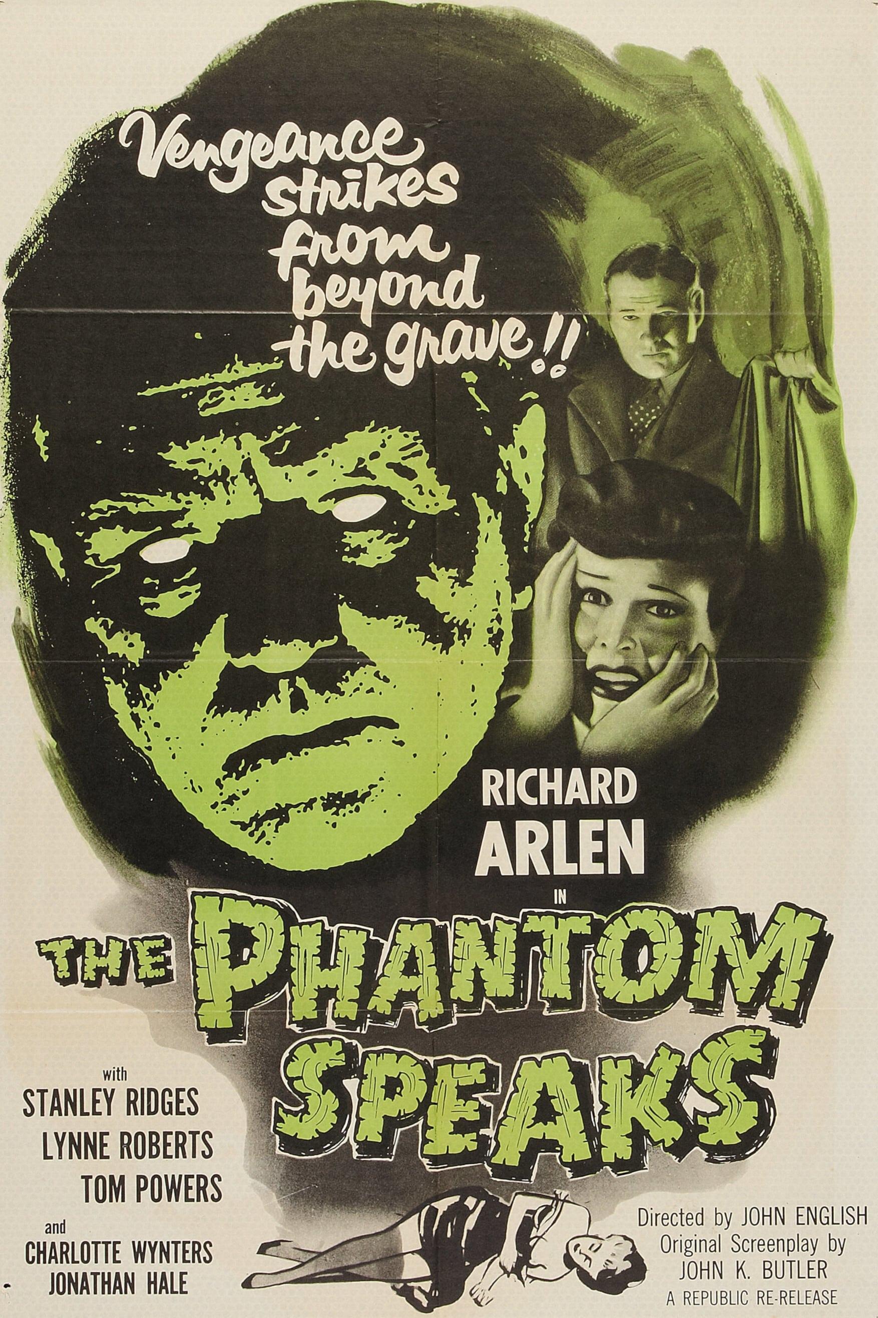 The Phantom Speaks poster
