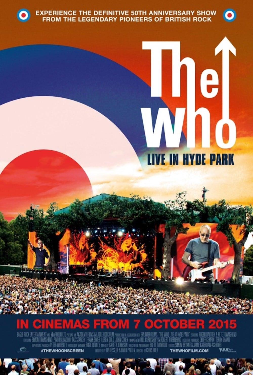 The Who: Live in Hyde Park poster