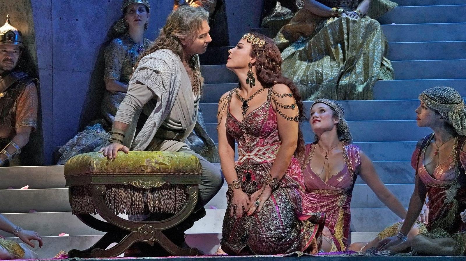 The Metropolitan Opera: Saint-Saëns's Samson et Dalila backdrop