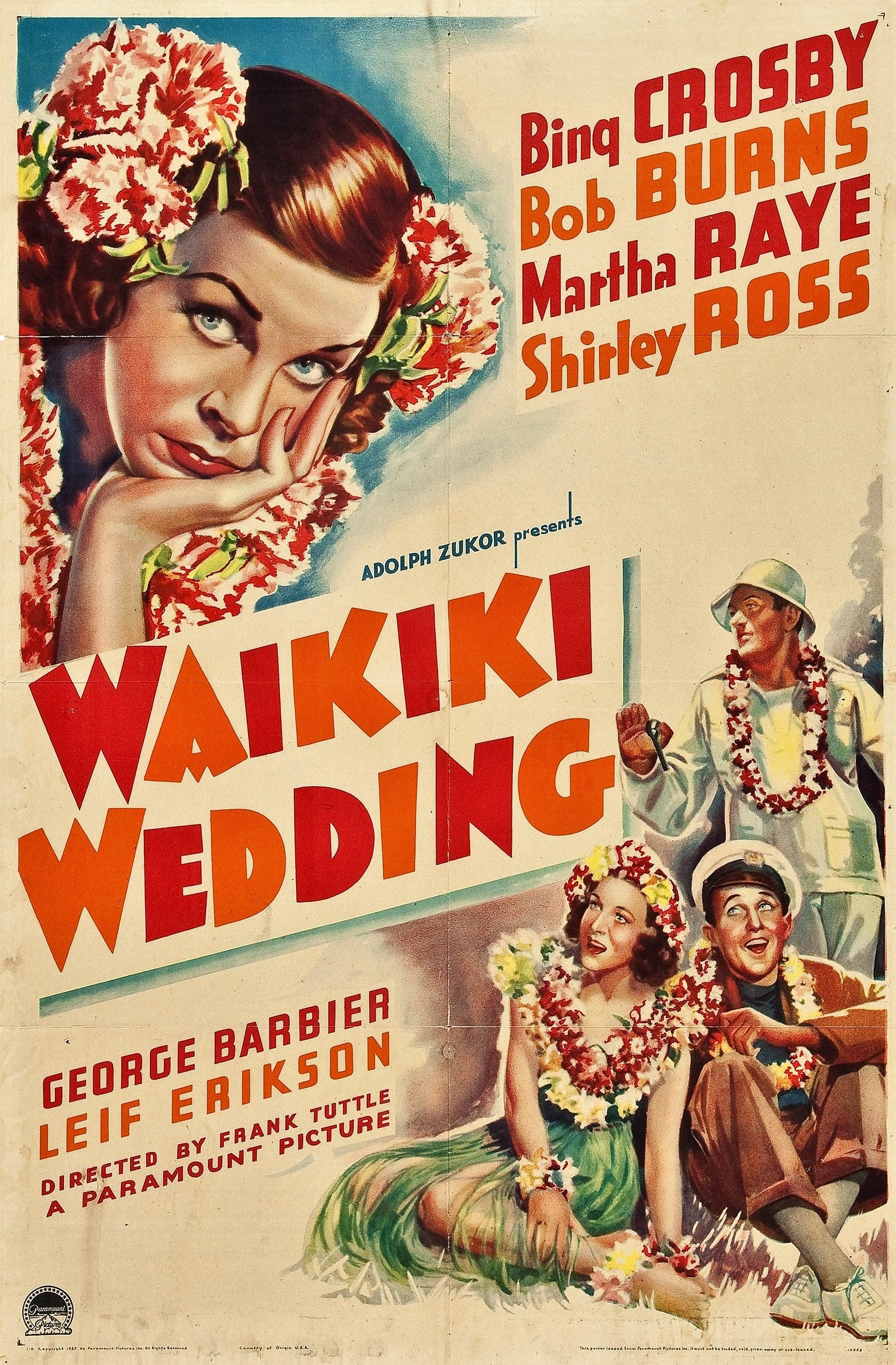 Waikiki Wedding poster