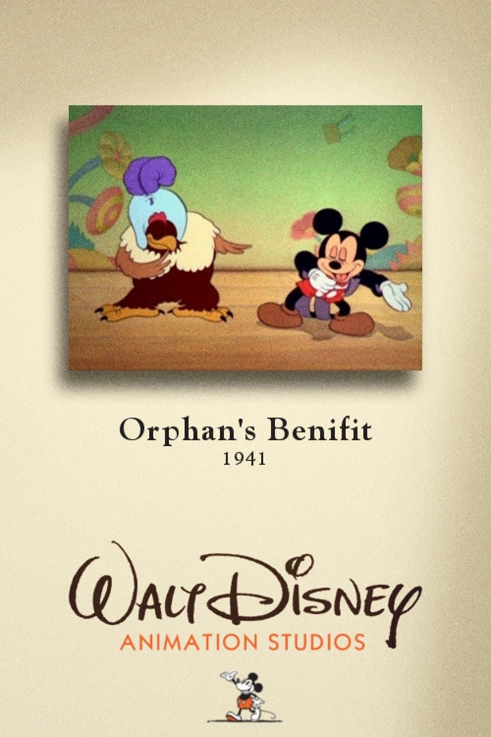 Orphans' Benefit poster