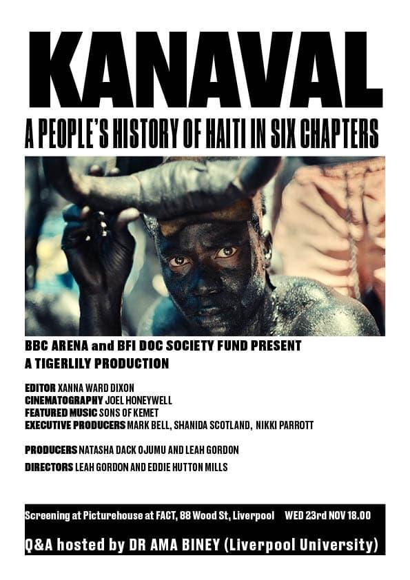 Kanaval: A People's History of Haiti in Six Chapters poster