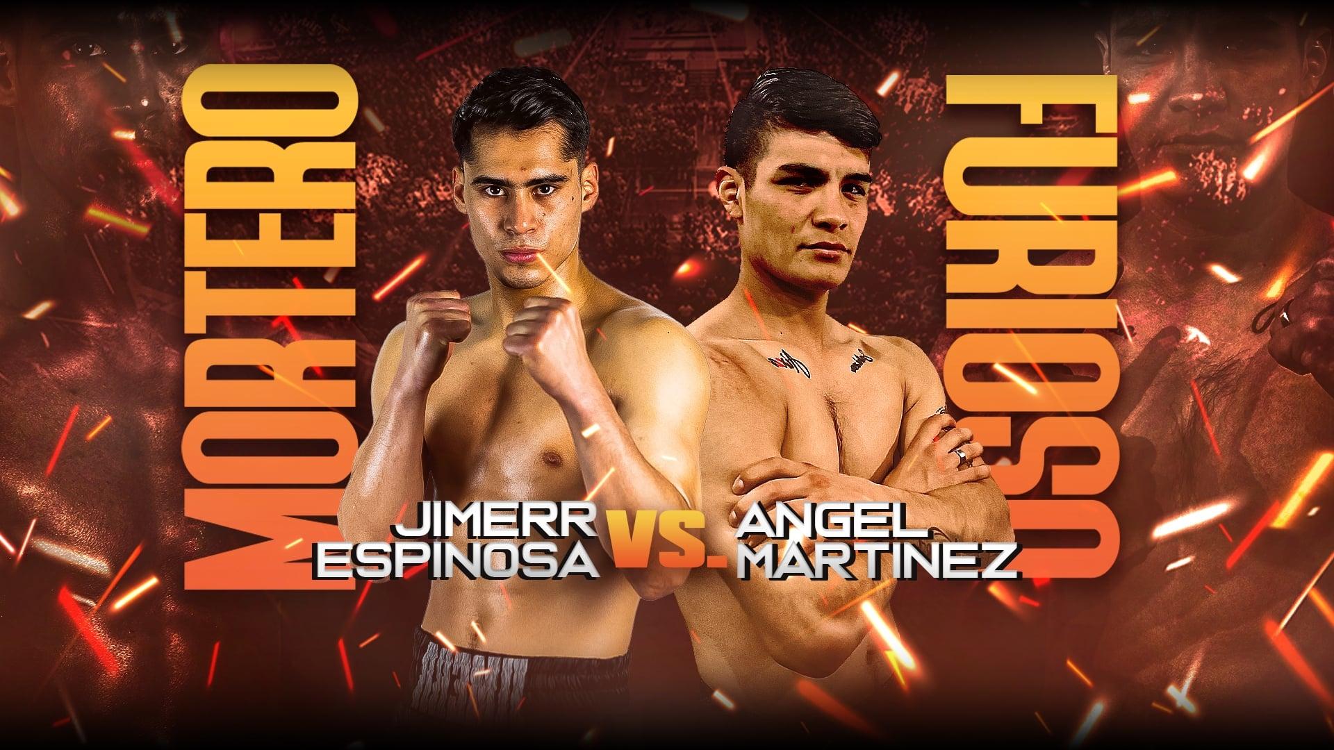 Jimerr Espinosa vs. Angel Hernandez backdrop