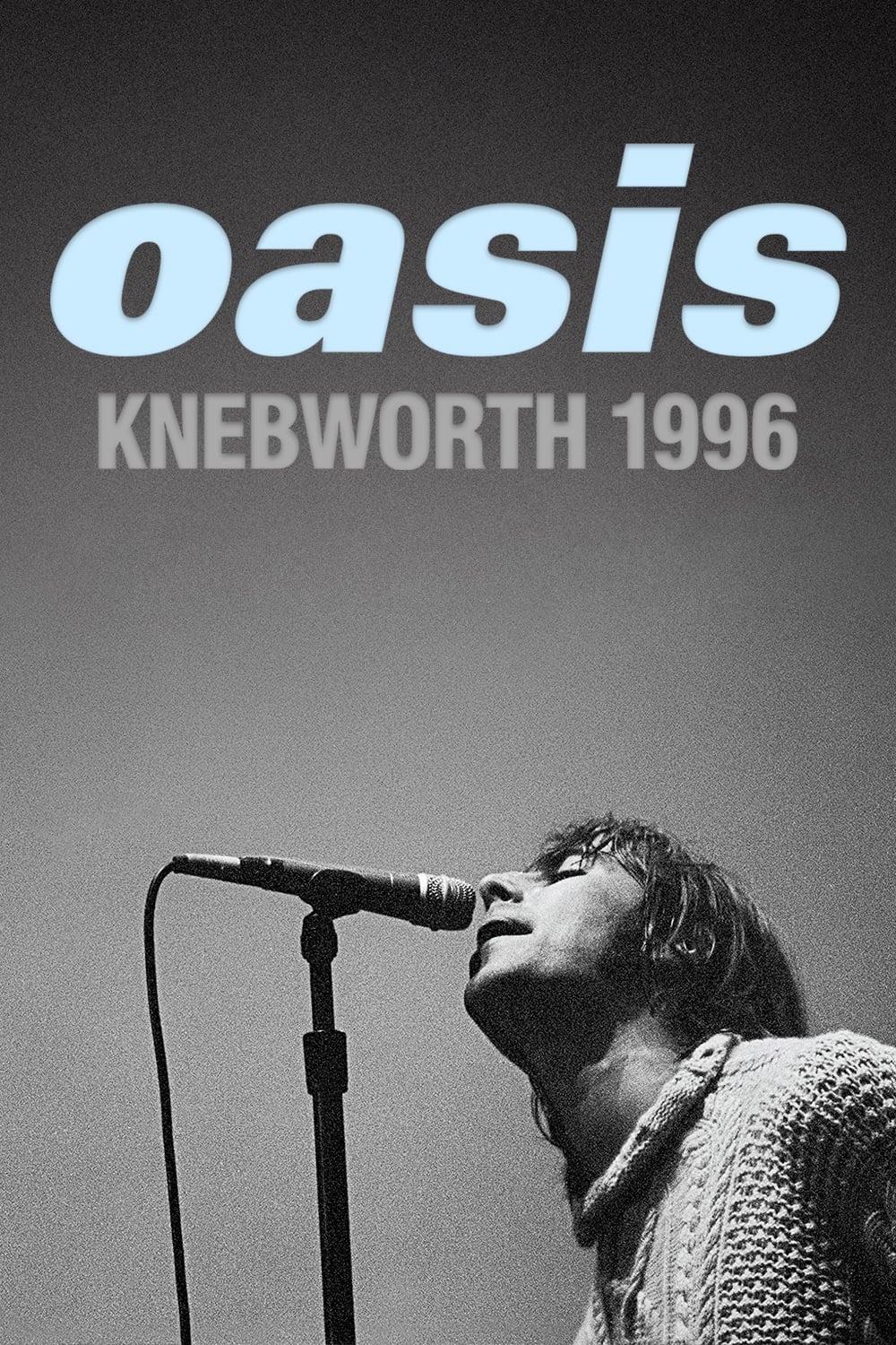 Oasis Knebworth 1996 poster