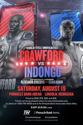 Terence Crawford vs. Julius Indongo poster