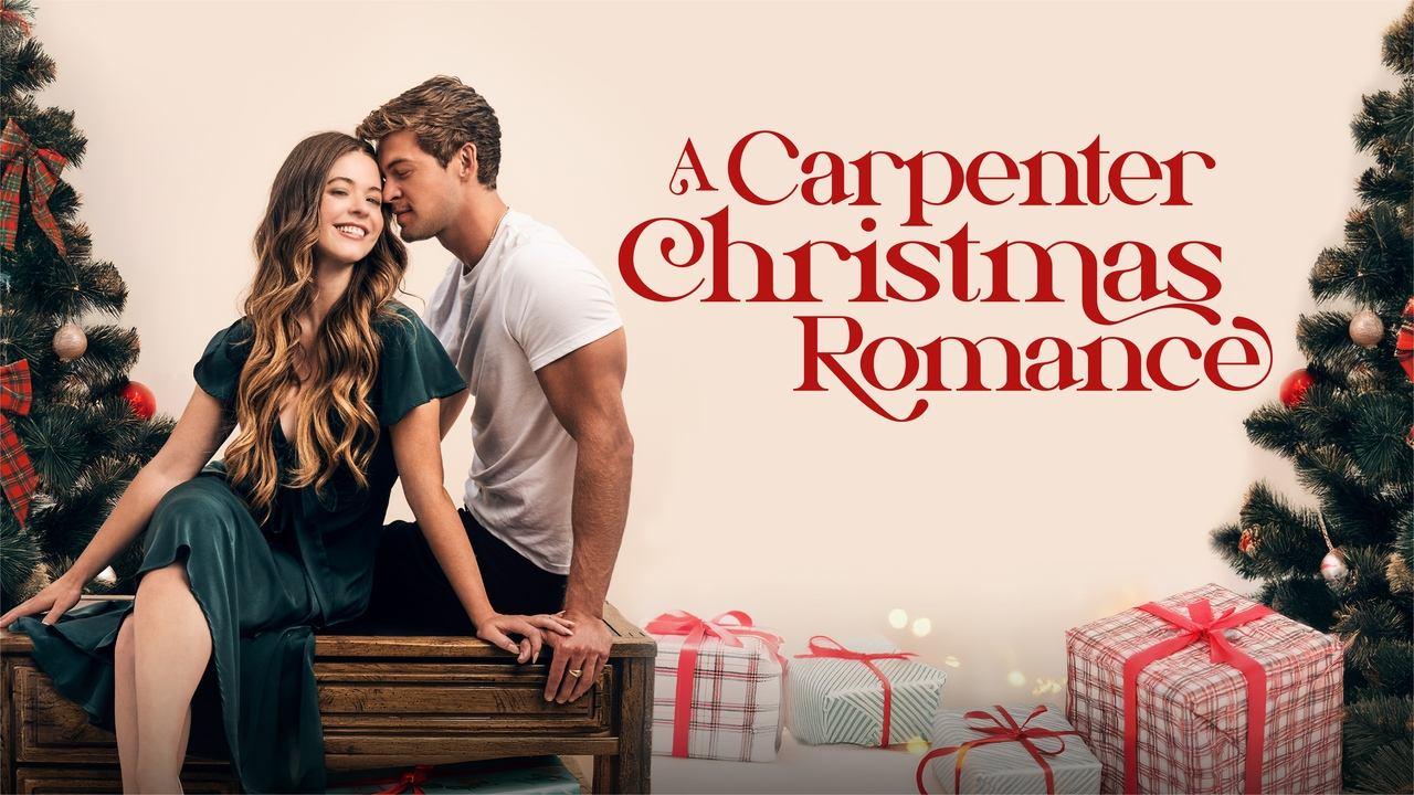 A Carpenter Christmas Romance backdrop