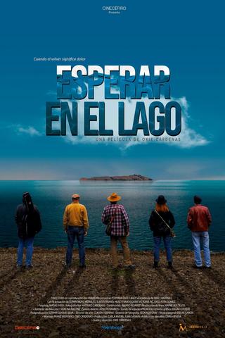 Esperar en el Lago poster