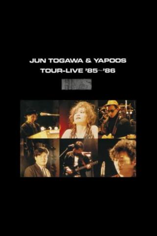 Jun Togawa & Yapoos - Tour-Live'85-86 poster