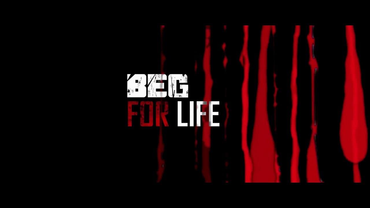 Beg for Life backdrop