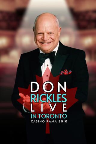 Don Rickles Live in Casino Rama 2010 poster