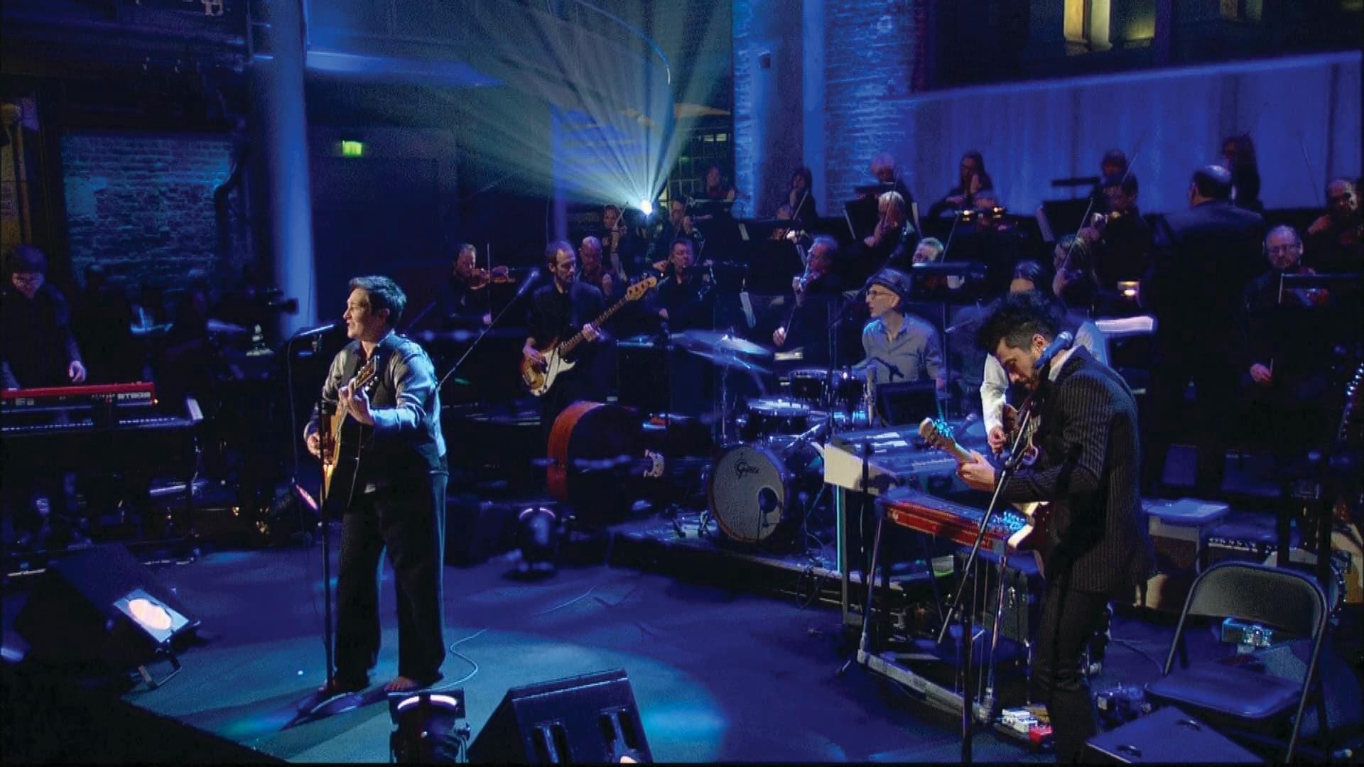 K.D. lang (KD lang) - Live in London with BBC Orchestra backdrop