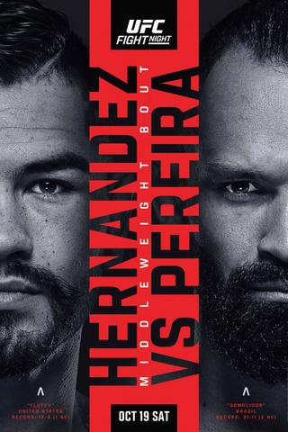 UFC Fight Night 245: Hernandez vs. Pereira poster