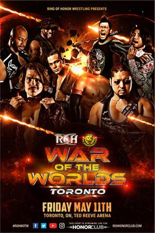 ROH & NJPW: War of The Worlds - Toronto poster