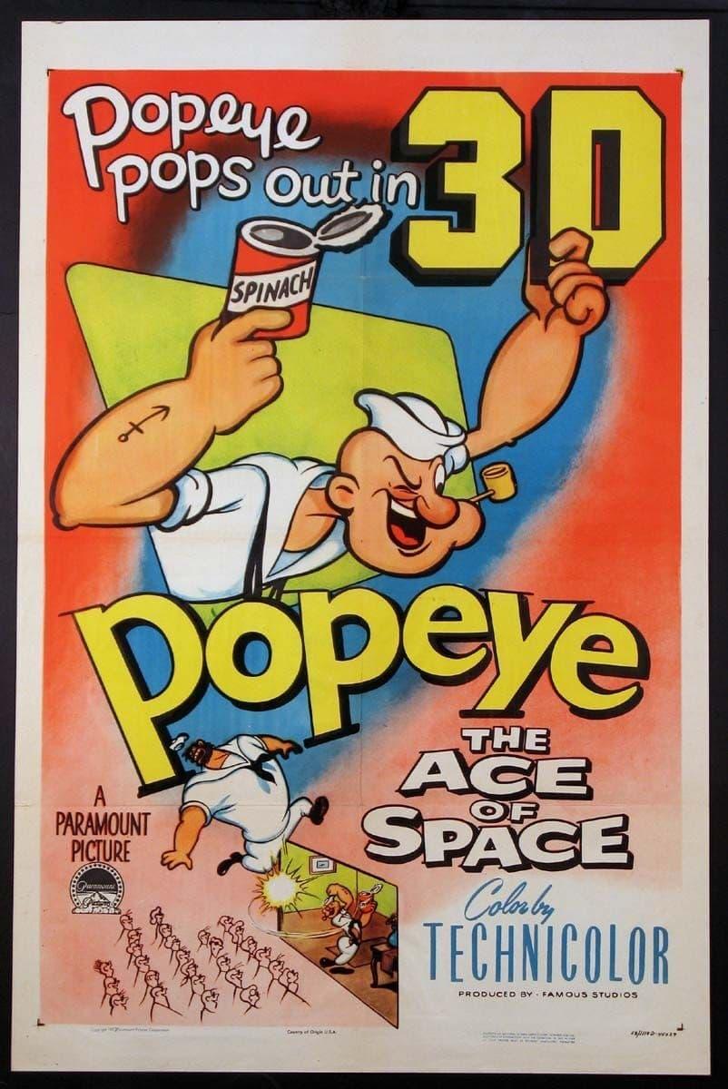 Popeye, the Ace of Space poster