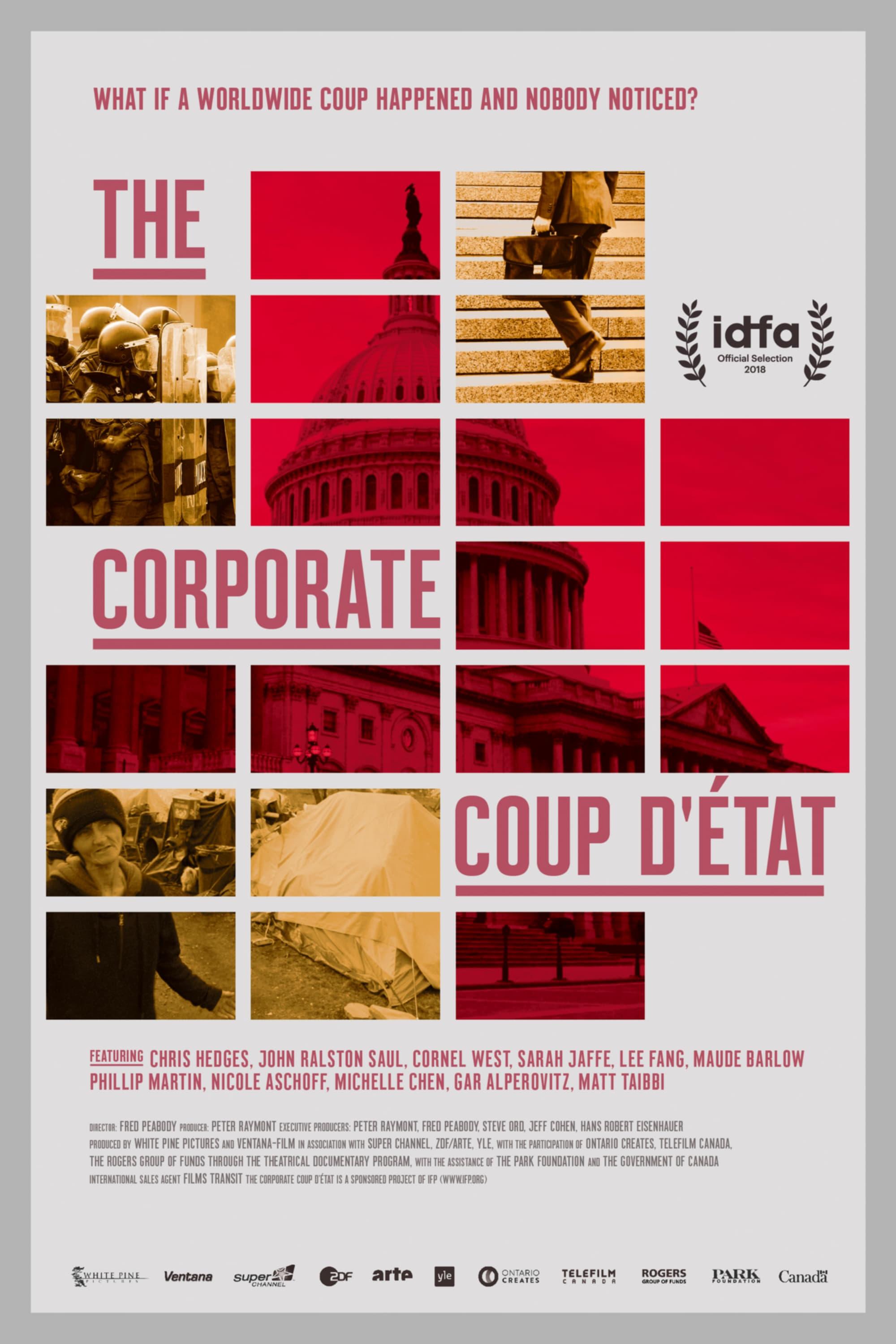 The Corporate Coup D'État poster
