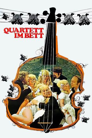 Quartett im Bett poster