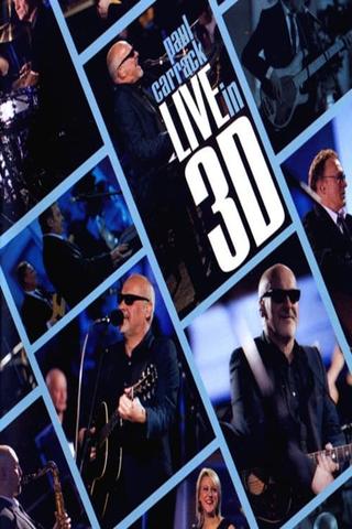 Paul Carrack Live In 3D poster