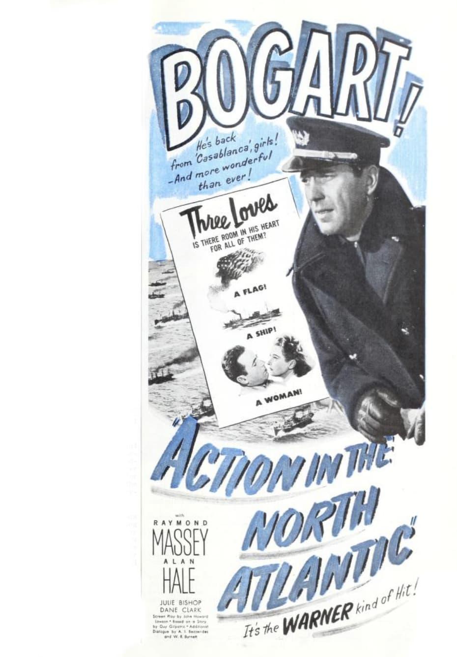 Action in the North Atlantic poster