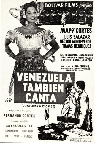 Venezuela también canta poster