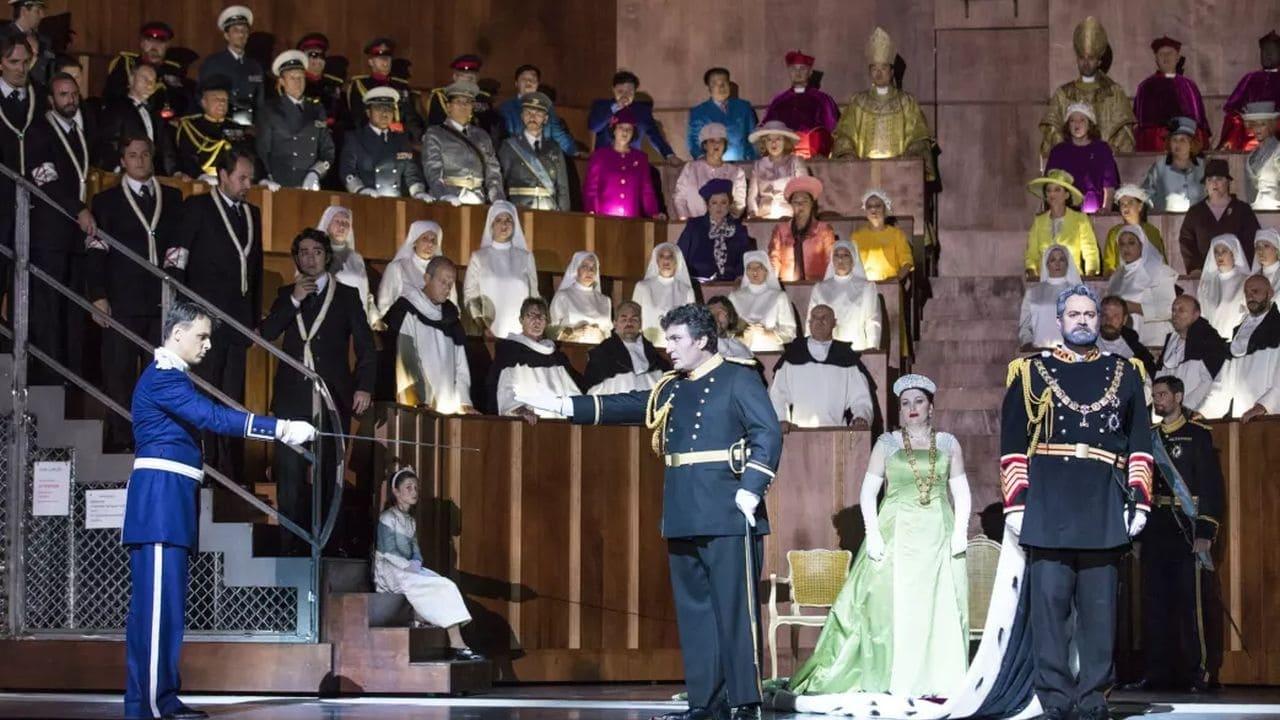 Opéra National de Paris: Verdi's Don Carlos backdrop