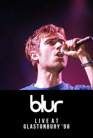 blur | Live at Glastonbury '98 poster