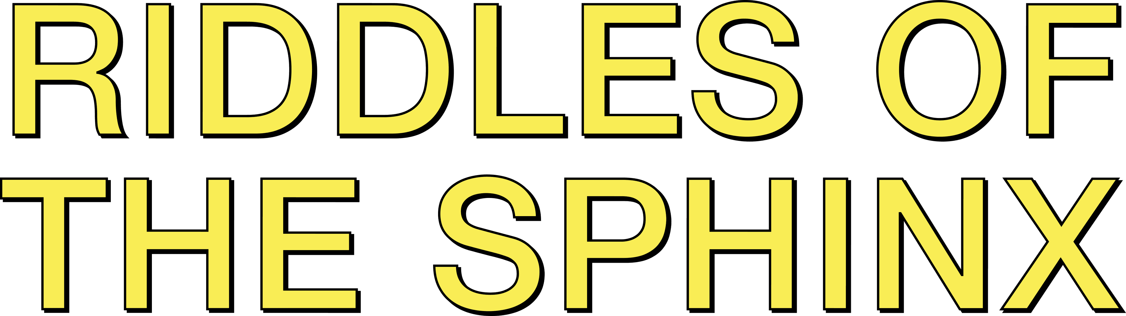 Riddles of the Sphinx logo