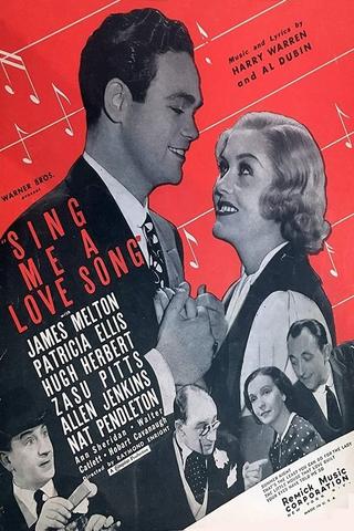 Sing Me a Love Song poster