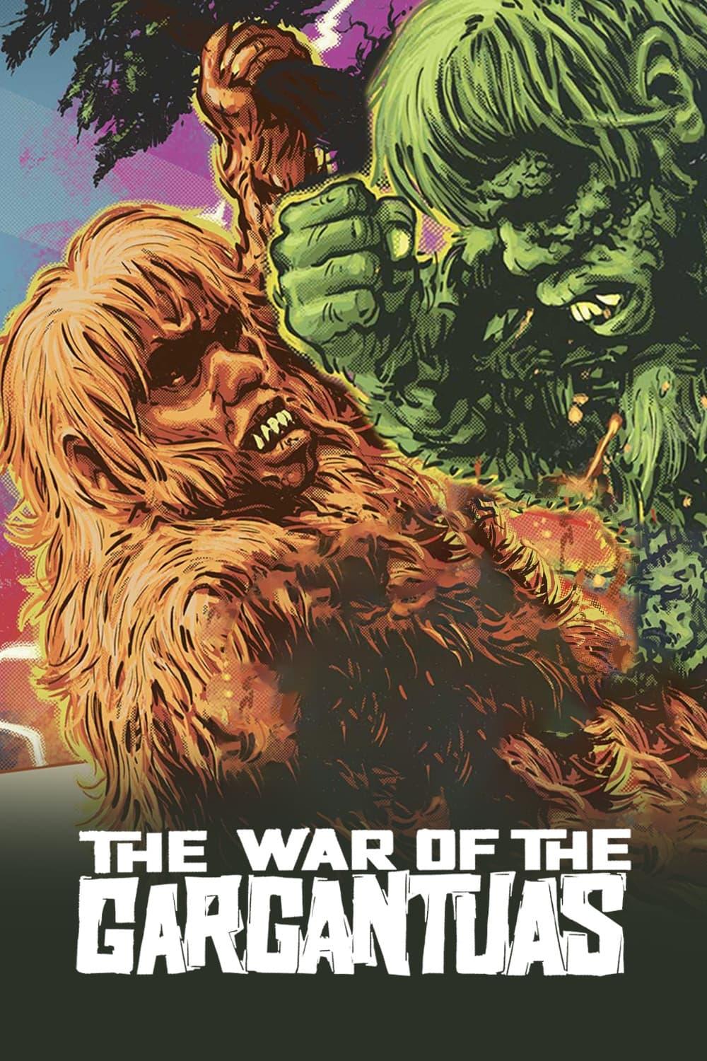 The War of the Gargantuas poster