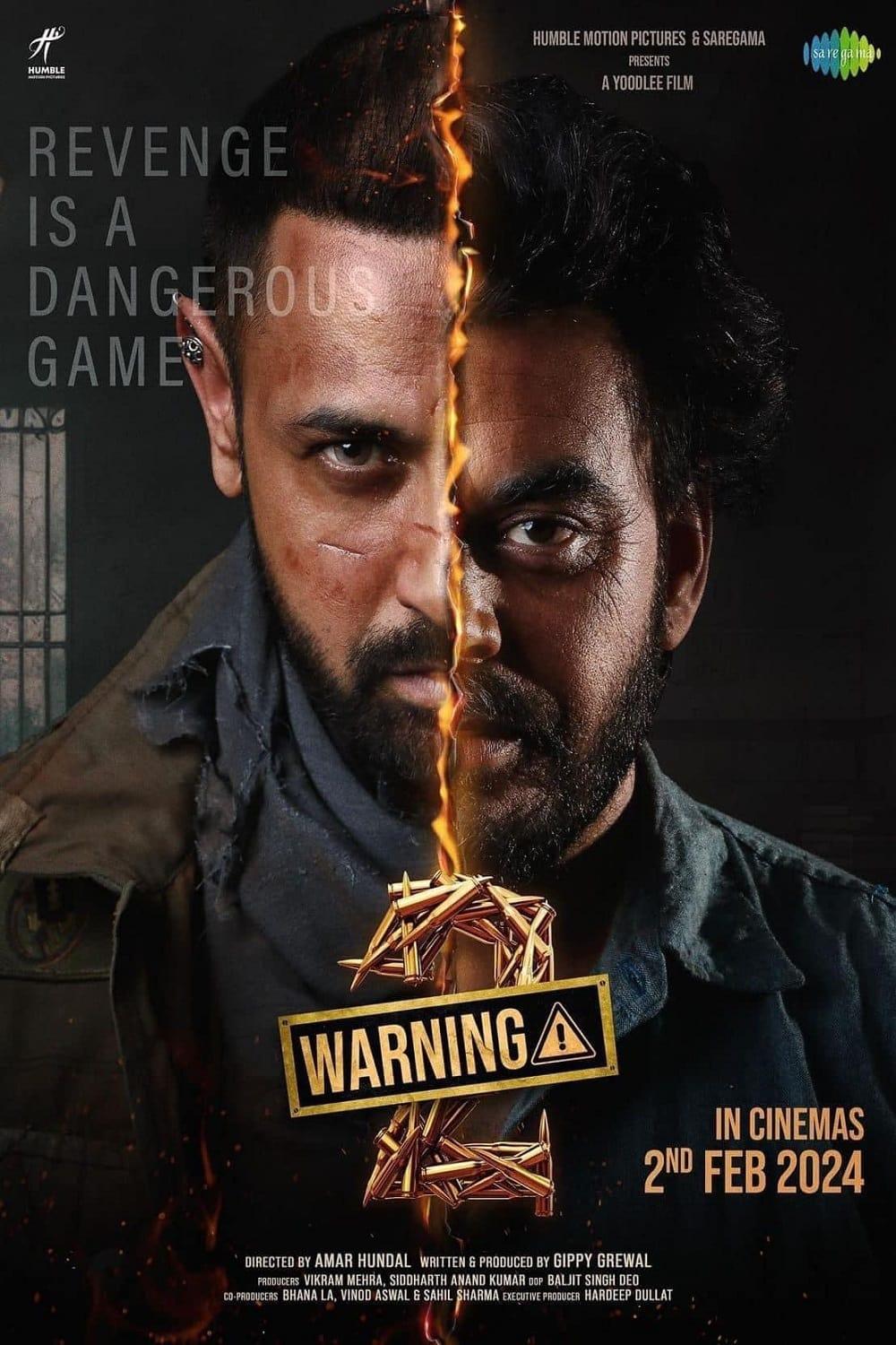 Warning 2 poster