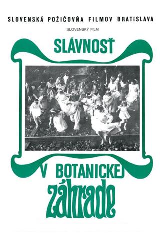 Celebration in the Botanical Garden poster