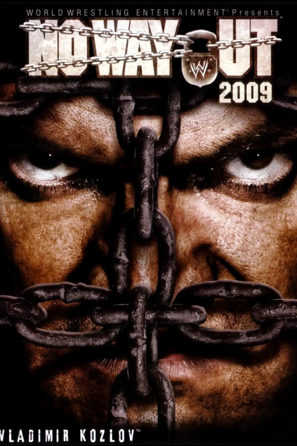 WWE No Way Out 2009 poster