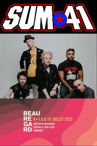 Sum 41 - Festival Beauregard poster