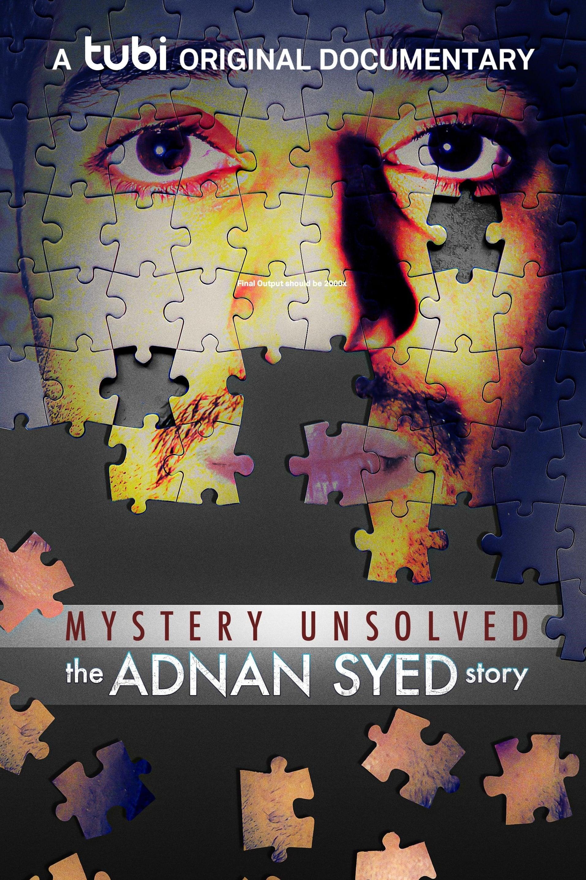 Mystery Unsolved: The Adnan Syed Story poster