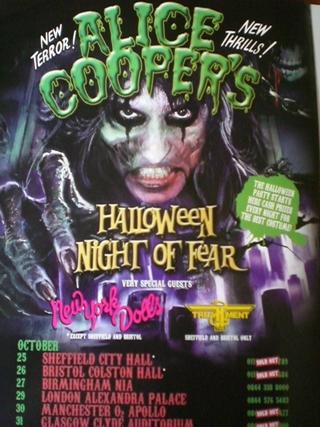 Alice Cooper: Halloween Night of Fear poster