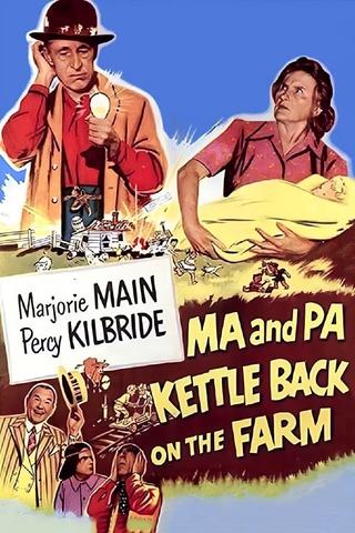 Ma and Pa Kettle Back on the Farm poster