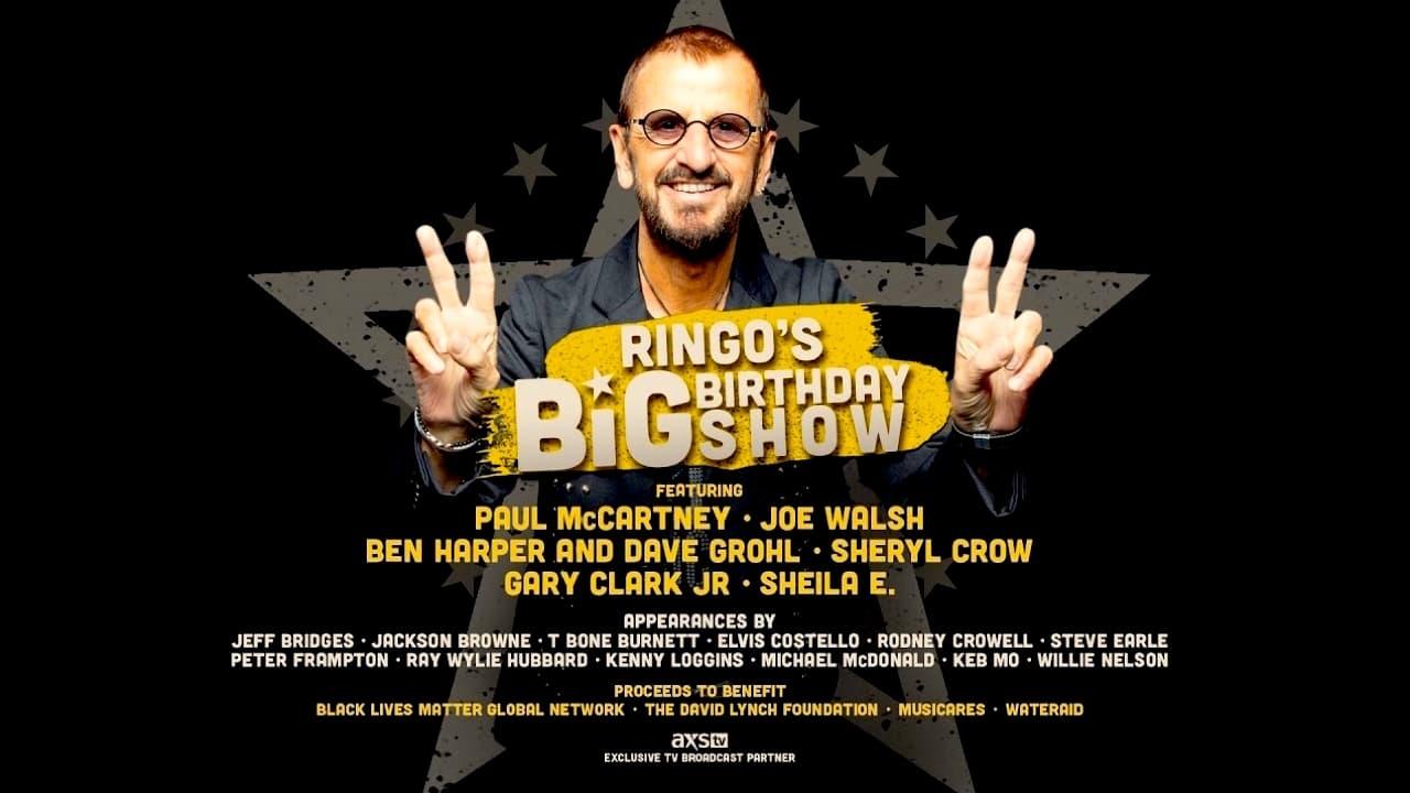 Ringo Starr’s Big Birthday Show backdrop