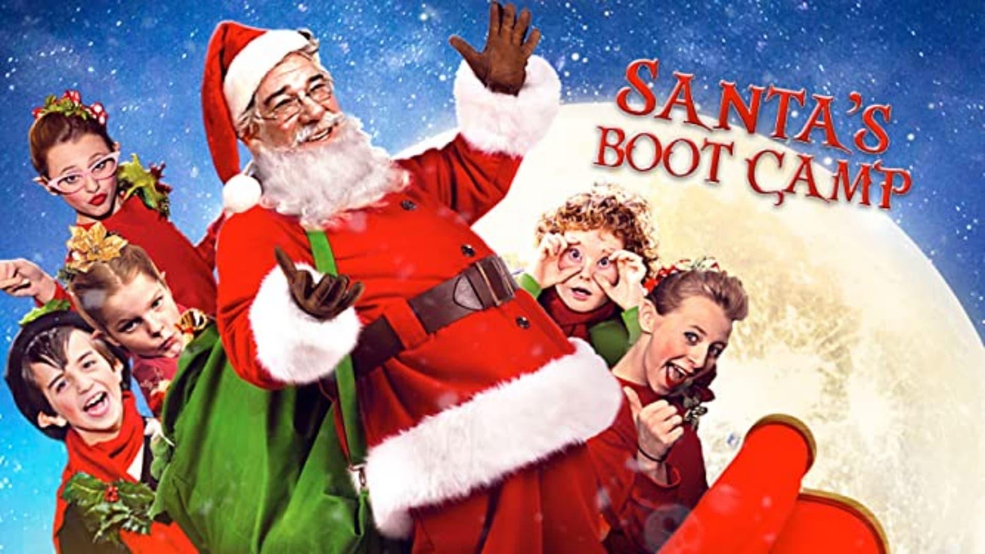Santa's Boot Camp backdrop
