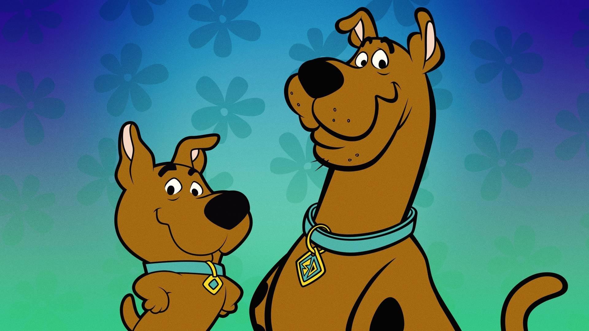 Scooby-Doo and Scrappy-Doo backdrop