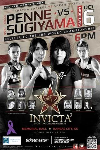 Invicta FC 3: Penne vs. Sugiyama poster