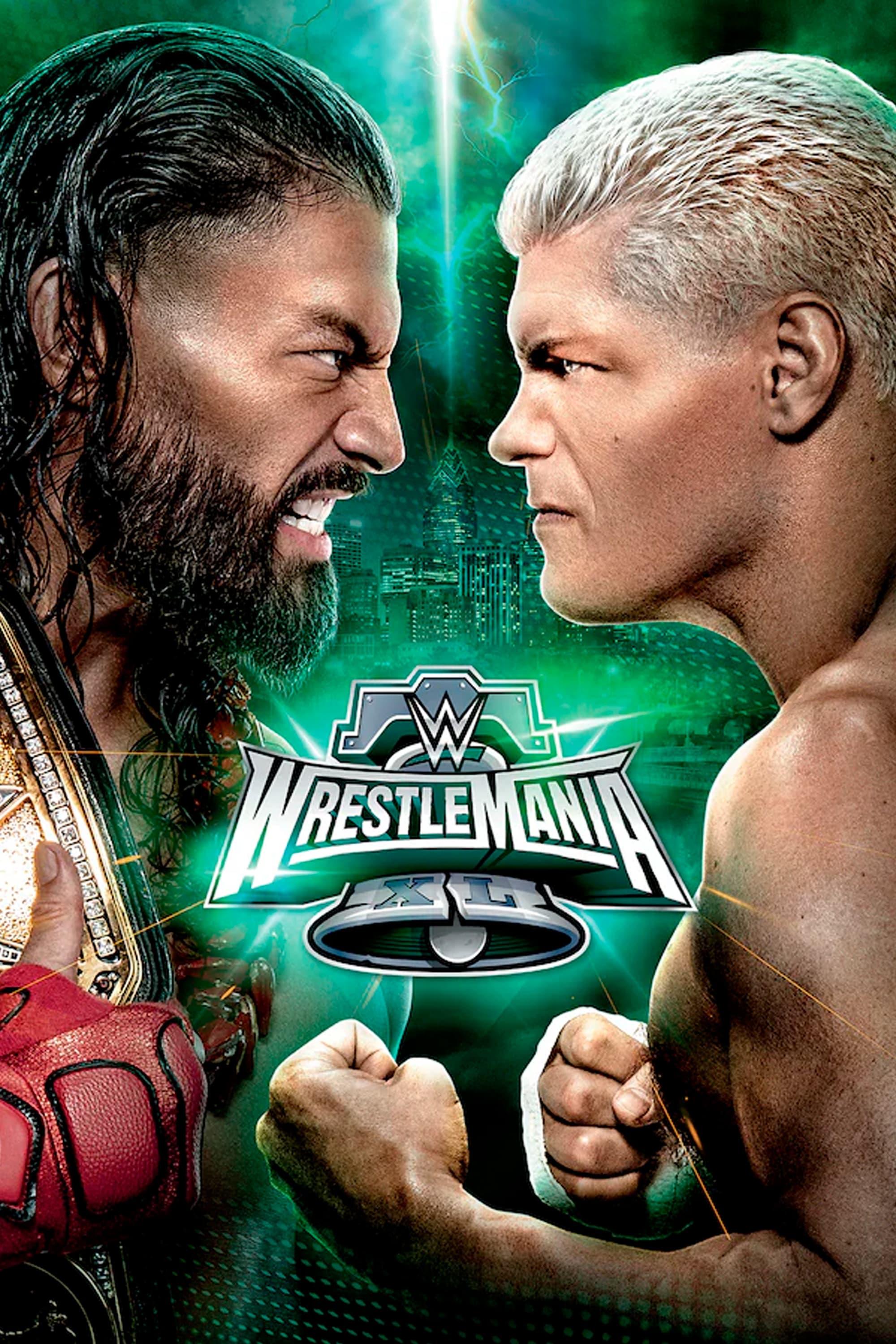 WWE WrestleMania XL Sunday poster