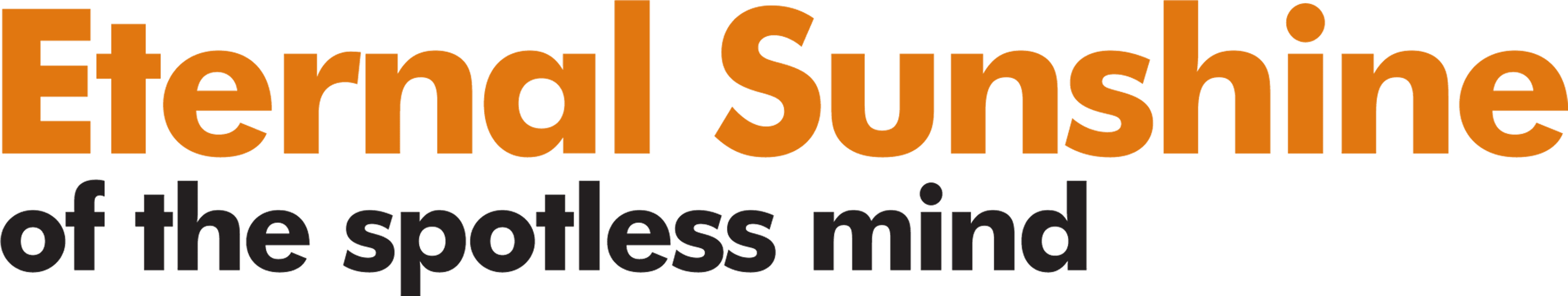 Eternal Sunshine of the Spotless Mind logo