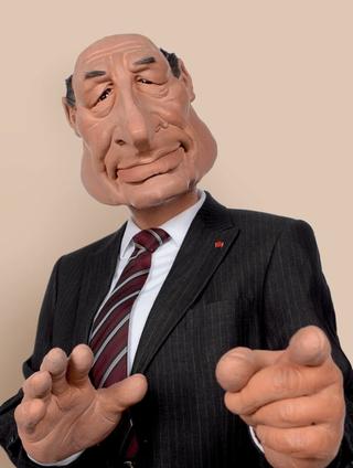 Jacques Chirac, un putain de guignol poster