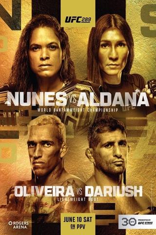 UFC 289 Countdown poster