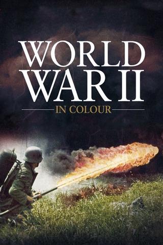 World War II in HD Colour poster