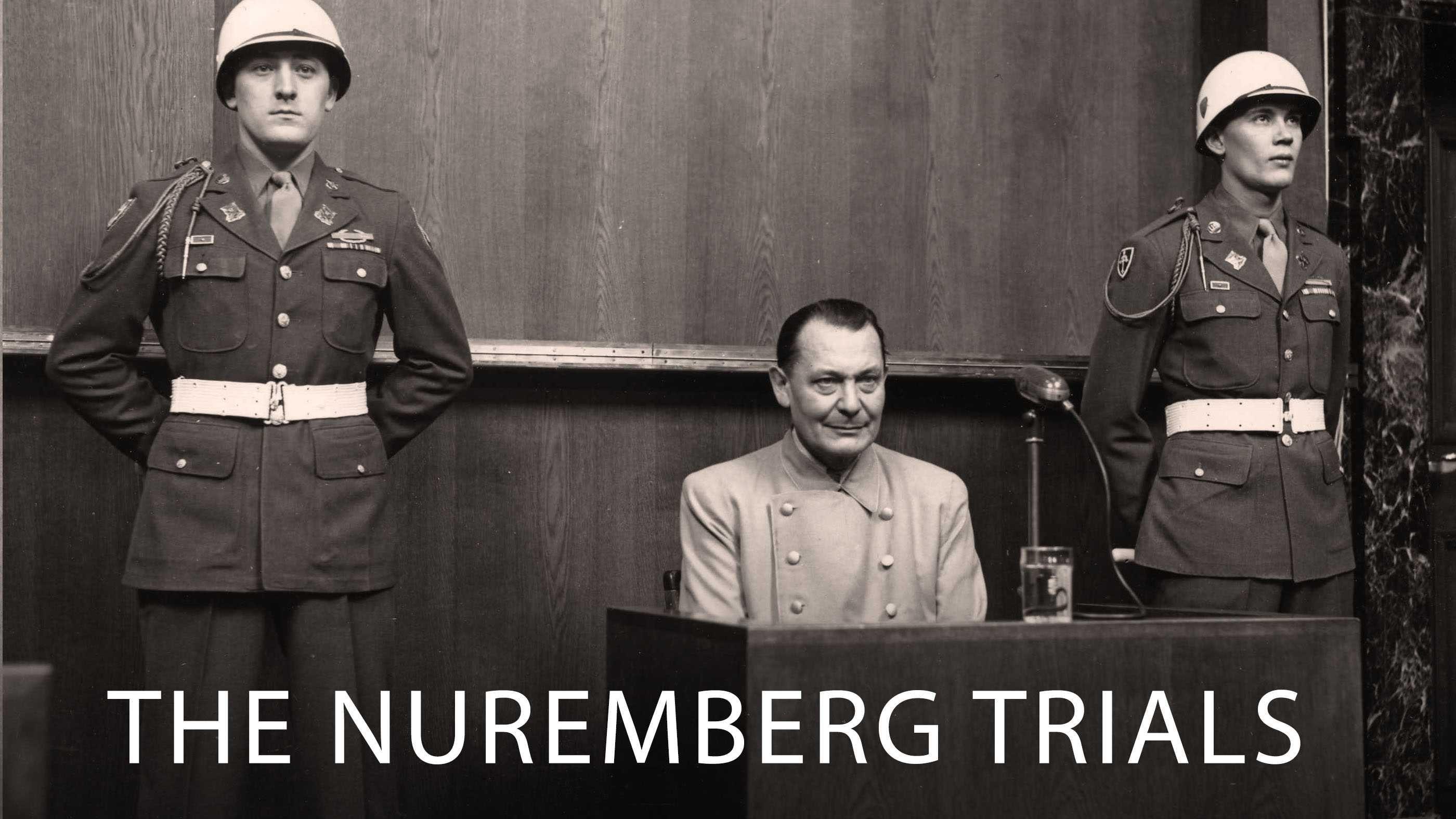 American Experience:  The Nuremberg Trials backdrop